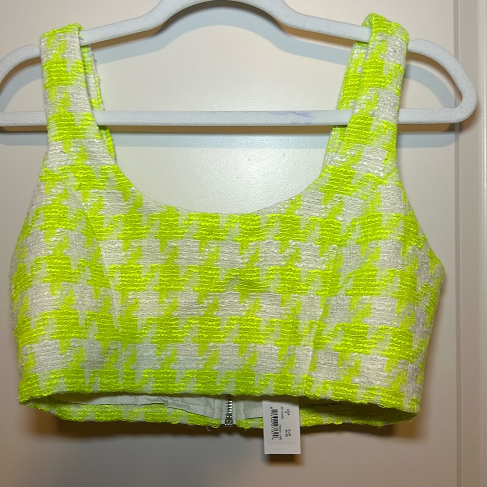 Steve Madden Lime Green crop